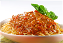 Espaguetis a la italiana
